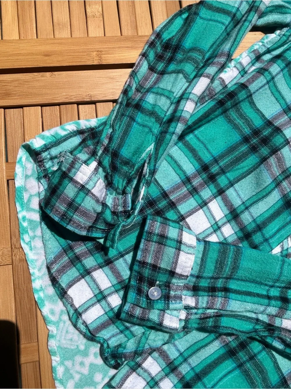 🔥3/$8- Justice- 2 light weight flannels